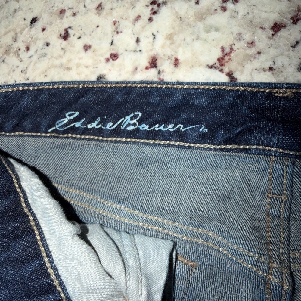 Eddie Bauer Modern Skinny Jeans Size 10 Dark Wash Women’s Jeans Stretch EUC - Picture 6 of 13